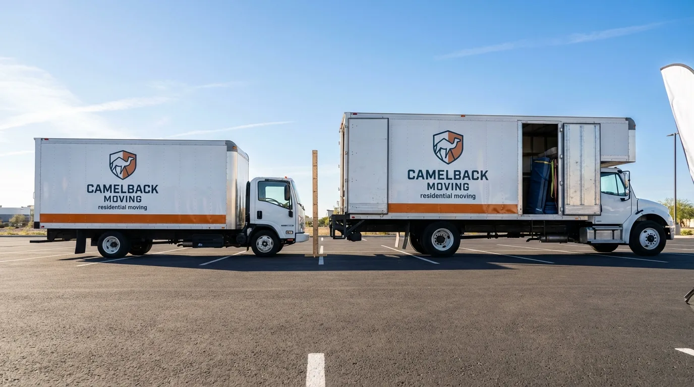 Moving truck size capacity guide in Fond du Lac